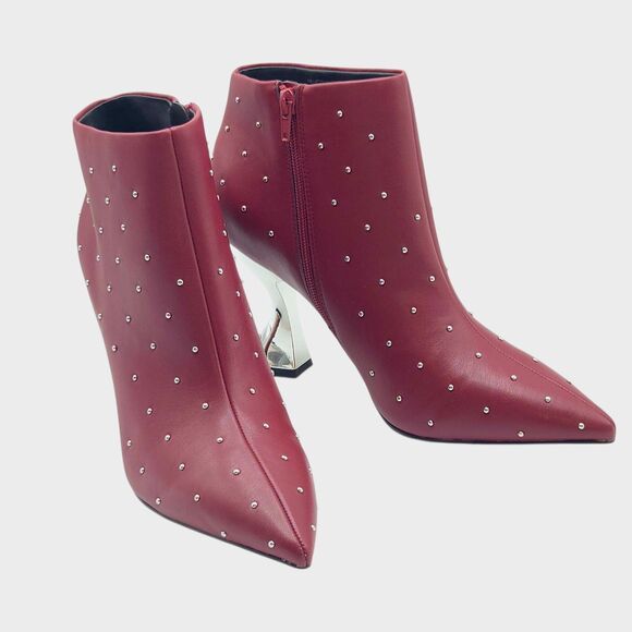 Katy Perry Womens The Laterr High Bootie Cranberry Ankle Fashion Boots Size 9.5M - Picture 13 of 16